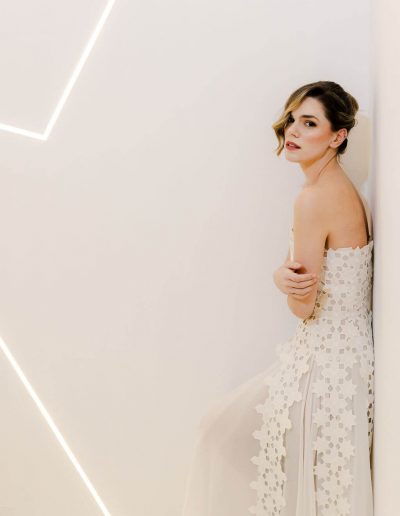 Maquillaje y peinado de novia