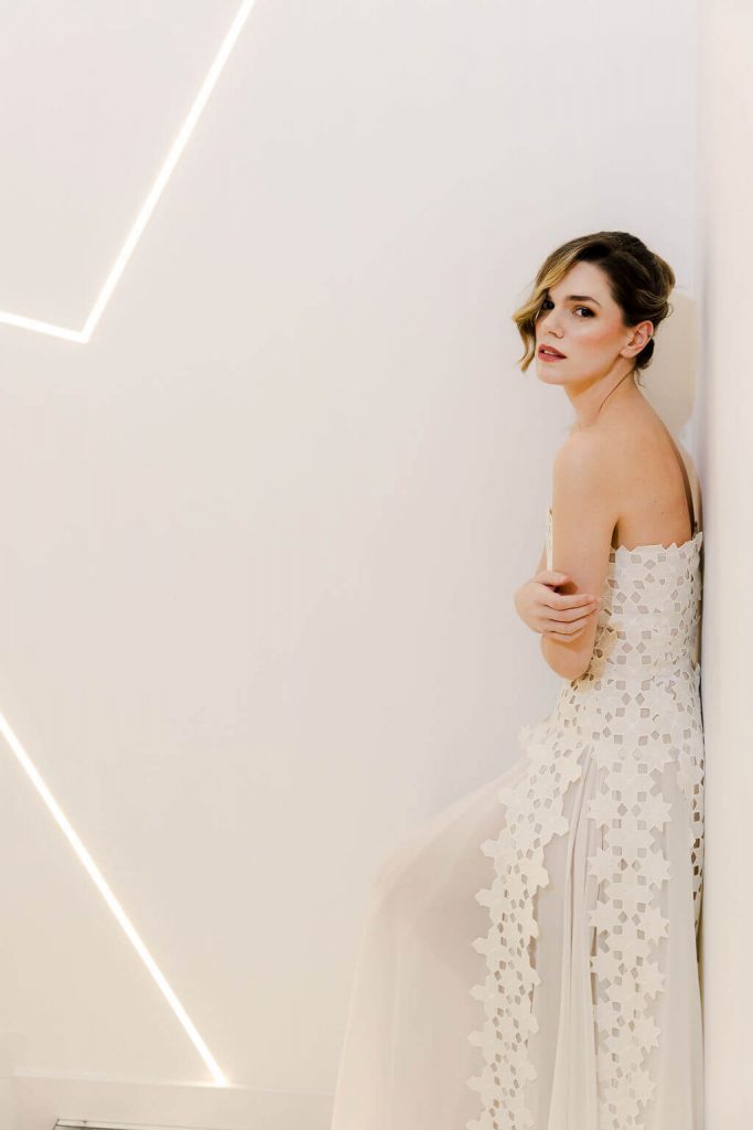 Maquillaje y peinado de novia